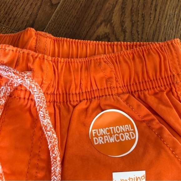 Jumping Beans orange shorts in size 7 - Picture 2 of 3